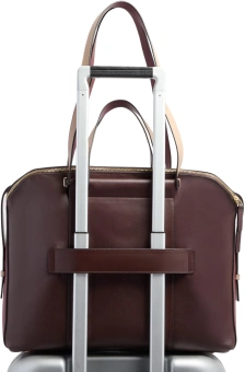 Деловая сумка женская Piquadro Circle BD4574W92/BORO с отделением для ноутбука 14" сливовая натур.кожа - купить недорого с доставкой в интернет-магазине