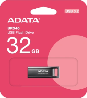 Флеш Диск A-Data 32GB UR340 AROY-UR340-32GBK USB3.2 черный - купить недорого с доставкой в интернет-магазине