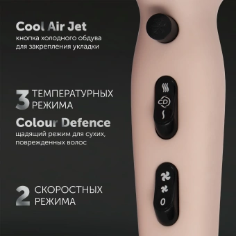 Фен Polaris PHD 2600ACi Salon Hair 2600Вт розовый (PHD 2600ACI) - купить недорого с доставкой в интернет-магазине