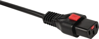 Шнур питания Lanmaster LAN-PP13L/SH-1.5-BK C13-Schuko проводник.:3x0.75мм2 1.5м 220В 10А черный - купить недорого с доставкой в интернет-магазине