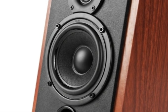 Колонки Edifier R1700BT 2.0 коричневый 66Вт BT - купить недорого с доставкой в интернет-магазине