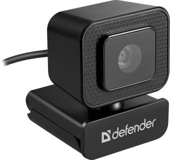 Камера Web Defender G-Lens 2596 черный 12Mpix (3840x2160) USB2.0 с микрофоном для ноутбука (63196) - купить недорого с доставкой в интернет-магазине