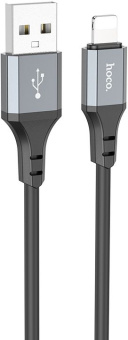 Кабель Hoco X92 Honest IP USB (m)-Lightning (m) 3м черный коробка - купить недорого с доставкой в интернет-магазине