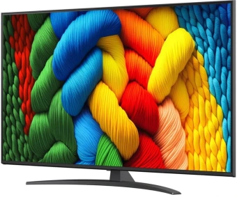 Телевизор LED LG 50" 50NANO81A6A.ARUG черный 4K Ultra HD 60Hz DVB-T DVB-T2 DVB-C DVB-S DVB-S2 USB WiFi Smart TV - купить недорого с доставкой в интернет-магазине