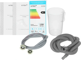Посудомоечная машина Vitek VT-DT202 белый (компактная) - купить недорого с доставкой в интернет-магазине