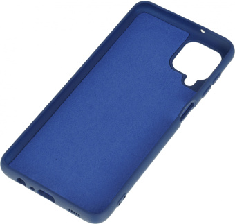 Чехол (клип-кейс) DF для Samsung Galaxy A12/M12 sOriginal-20 синий (DF SORIGINAL-20 (BLUE)) - купить недорого с доставкой в интернет-магазине