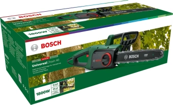 Электрическая цепная пила Bosch UniversalChain 40 1800Вт дл.шины:16" (40cm) (06008B8402) - купить недорого с доставкой в интернет-магазине