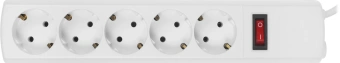 Сетевой фильтр Юнивольт 00-00000390 3м (5 розеток) белый (коробка) - купить недорого с доставкой в интернет-магазине