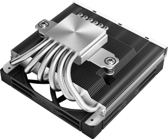 Устройство охлаждения(кулер) Deepcool AN600 Soc-AM5/AM4/1200/1700/1851 серебристый/черный 4-pin 18-24.4dB Al 180W 628gr Ret (R-AN600-BKNNMN-G) - купить недорого с доставкой в интернет-магазине