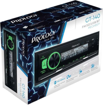 Автомагнитола Prology GT-140 1DIN 4x55Вт v4.2 ПДУ (PRGT140) - купить недорого с доставкой в интернет-магазине
