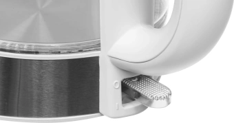 Чайник электрический Candy CK-301 1.8л. 2200Вт белый корпус: стекло/пластик - купить недорого с доставкой в интернет-магазине