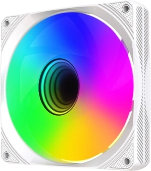Вентилятор для корпуса Bloody BD-CF120ARGB1 ARGB 120х120x25 белый 4-pin 26дБ (упак.:1шт) (BD-CF120ARGB1-WH) Ret - купить недорого с доставкой в интернет-магазине