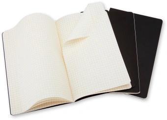 Блокнот Moleskine CAHIER JOURNAL QP312 Pocket 90x140мм обложка картон 64стр. клетка черный (3шт) - купить недорого с доставкой в интернет-магазине