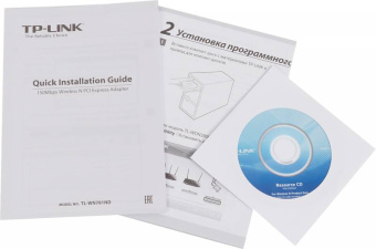 Сетевой адаптер Wi-Fi TP-Link TL-WN781ND N150 PCI Express (ант.внеш.съем) 1ант. - купить недорого с доставкой в интернет-магазине