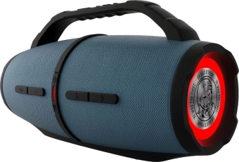 Колонка порт. Ural Гагарин ГР-007 синий 60W 2.2 BT/3.5Jack/USB 10м 5000mAh (УРАЛ ГР-007 СИНИЙ) - купить недорого с доставкой в интернет-магазине
