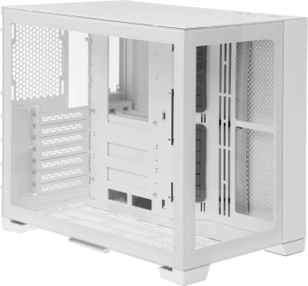 Корпус Lian-Li O11 Dynamic Mini белый без БП ATX 9x120mm 6x140mm 2xUSB3.0 audio bott PSU - купить недорого с доставкой в интернет-магазине