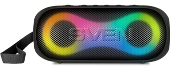 Колонка порт. Sven PS-165 черный 16W 1.0 BT/3.5Jack 3000mAh (SV-022372) - купить недорого с доставкой в интернет-магазине