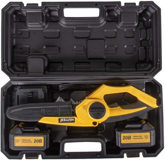 Электрическая цепная пила Huter ELS ELS-20/8-Li-2К-BL дл.шины:8" (20cm) 2аккум. 4Ач ЗУ (70/10/40) - купить недорого с доставкой в интернет-магазине