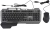 Клавиатура + мышь Оклик 700GMK клав:черный мышь:черный USB Multimedia LED (1533156) - купить недорого с доставкой в интернет-магазине