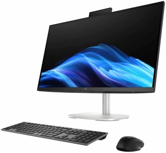 Моноблок HP EliteStudio 8 G1i 27" QHD U7 265 32Gb SSD1Tb RTX5060 8000Mb без ОС GbitEth WiFi BT клавиатура мышь Cam серебристый 2560x1440 - купить недорого с доставкой в интернет-магазине