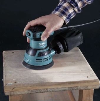 Эксцентриковая шлифмашина Makita M9204B 240Вт D125мм - купить недорого с доставкой в интернет-магазине