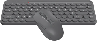 Клавиатура + мышь A4Tech Fstyler FG3200 Air2 клав:серый мышь:серый USB беспроводная slim Multimedia - купить недорого с доставкой в интернет-магазине