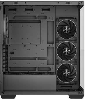 Корпус Deepcool CG580 4F V2 черный без БП ATX 6x120mm 4x140mm 2xUSB3.0 audio bott PSU - купить недорого с доставкой в интернет-магазине