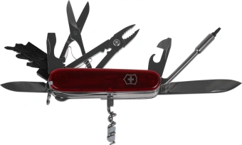 Нож перочинный Victorinox CyberTool M (1.7725.T) 91мм 34функц. красный карт.коробка - купить недорого с доставкой в интернет-магазине