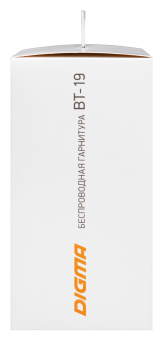 Гарнитура накладные Digma BT-19 ANC черный беспроводные bluetooth оголовье (BT19) - купить недорого с доставкой в интернет-магазине
