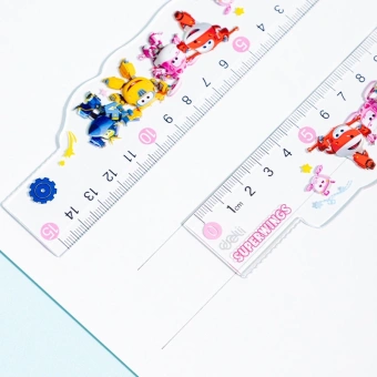 Линейка Deli EH658 Super Wings пластик дл.15см ассорти - купить недорого с доставкой в интернет-магазине