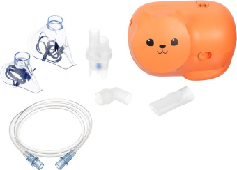 Ингалятор Omron Neko Kat (MRU) компрессорный стационарный оранжевый - купить недорого с доставкой в интернет-магазине