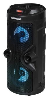 Минисистема Hyundai H-MC150 черный 50Вт FM USB BT SD/MMC - купить недорого с доставкой в интернет-магазине