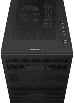 Корпус Deepcool CH360 черный без БП mATX 7x120mm 4x140mm 1xUSB2.0 1xUSB3.0 audio bott PSU - купить недорого с доставкой в интернет-магазине