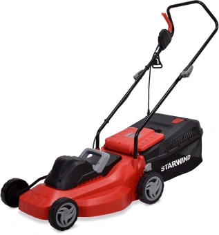 Газонокосилка роторная Starwind ELM-1800 1800Вт - купить недорого с доставкой в интернет-магазине
