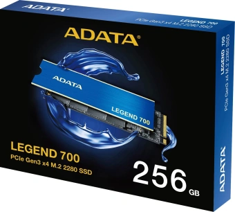 Накопитель SSD A-Data PCIe 3.0 x4 256GB ALEG-700-256GCS Legend 700 M.2 2280 - купить недорого с доставкой в интернет-магазине