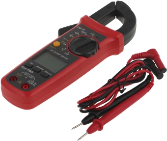 Клещи токоизмерительные RGK CM-10 цифр. измер.ток:переменный/постоянный красный/черный (776417) - купить недорого с доставкой в интернет-магазине