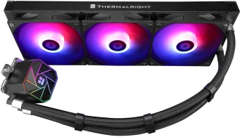 Система водяного охлаждения Thermalright Aqua Elite 360 V3 ARGB Soc-AM5/AM4/1151/1200/2066/1700 черный 4-pin 25.6dB Al Ret (A-ELITE-BL-360-ARGB-V3) - купить недорого с доставкой в интернет-магазине