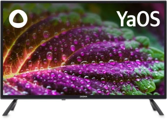 Телевизор LED Digma 32" DM-LED32SBB31 Яндекс.ТВ черный HD 60Hz DVB-T DVB-T2 DVB-C DVB-S DVB-S2 USB WiFi Smart TV - купить недорого с доставкой в интернет-магазине