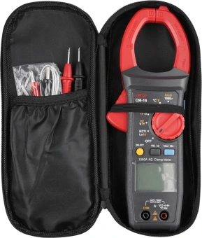 Клещи токоизмерительные RGK CM-16 цифр. измер.ток:переменный черный/красный (755122) - купить недорого с доставкой в интернет-магазине