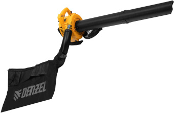 Воздуходувка-пылесос Denzel GL-260 желтый/черный - купить недорого с доставкой в интернет-магазине