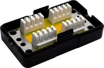 Адаптер Suprlan 10-0314-1 проходн.RJ45 кат.5E UTP стальной - купить недорого с доставкой в интернет-магазине