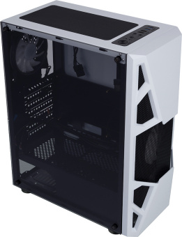 Корпус Formula CL-3303W RGB белый без БП ATX 2x120mm 2xUSB2.0 1xUSB3.0 audio bott PSU - купить недорого с доставкой в интернет-магазине