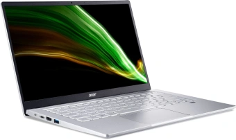 Ноутбук Acer Swift 3 SF314-43 Ryzen 7 5700U 16Gb SSD512Gb AMD Radeon 14" IPS FHD (1920x1080) noOS silver WiFi BT Cam (NX.AB1ER.011) - купить недорого с доставкой в интернет-магазине