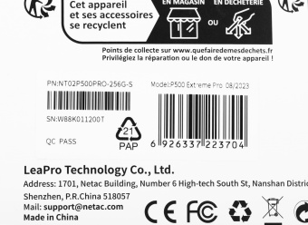 Флеш карта microSDXC 256GB Netac NT02P500PRO-256G-S P500 Extreme Pro A1 w/o adapter - купить недорого с доставкой в интернет-магазине