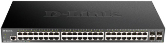 Коммутатор D-Link DGS-1250-52X/A1A 48x1Гбит/с 4SFP+ управляемый - цена, купить или заказать с доставкой в интернет-магазине Коммутатор D-Link DGS-1250-52X/A1A 48x1Гбит/с 4SFP+ управляемый - купить недорого с доставкой в интернет-магазине