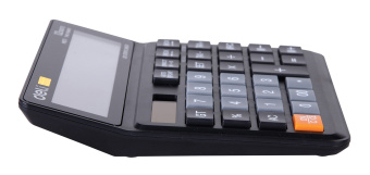 Калькулятор бухгалтерский Deli EM01120 черный 12-разр. - купить недорого с доставкой в интернет-магазине