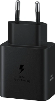 Сетевое зар./устр. Samsung EP-4511 45W 3A (PD) USB Type-C для Samsung черный (EP-T4511XBEGWW) - купить недорого с доставкой в интернет-магазине