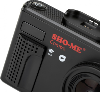 Видеорегистратор с радар-детектором Sho-Me Combo Note WiFi DUO GPS ГЛОНАСС черный - купить недорого с доставкой в интернет-магазине