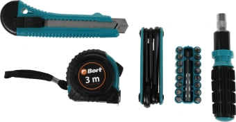 Набор инструментов Bort BTK-160 38 предметов (жесткий кейс) - цена, купить или заказать с доставкой в интернет-магазине Набор инструментов Bort BTK-160 38 предметов (жесткий кейс) - купить недорого с доставкой в интернет-магазине