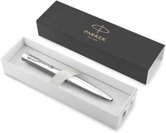 Ручка шариков. Parker Urban Core K314 (CW2143641) Metro Metallic CT M син. черн. подар.кор. - купить недорого с доставкой в интернет-магазине